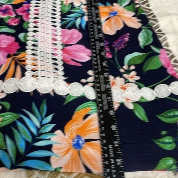 (E1) Eliza‎ J dress by NWT Sleeveless, lined, navy, multi-color, sizes 6,8,10 - Picture 8 of 14